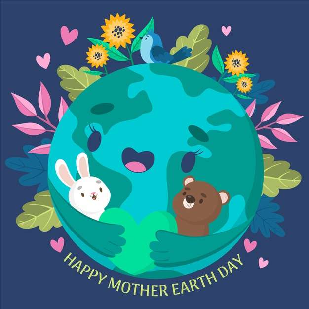 Mother Earth Day. pussel online från foto