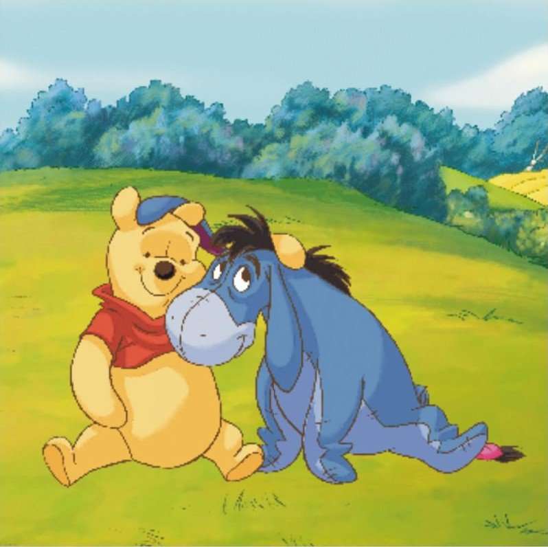 Winnie the Pooh puzzle online a partir de foto