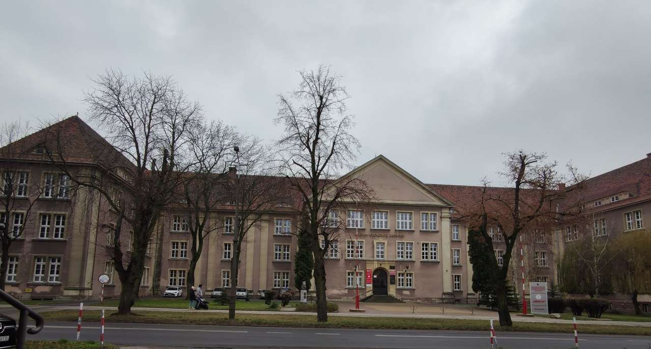 Lyceum sie. Königin Jadwigi in Inowrocław Online-Puzzle vom Foto