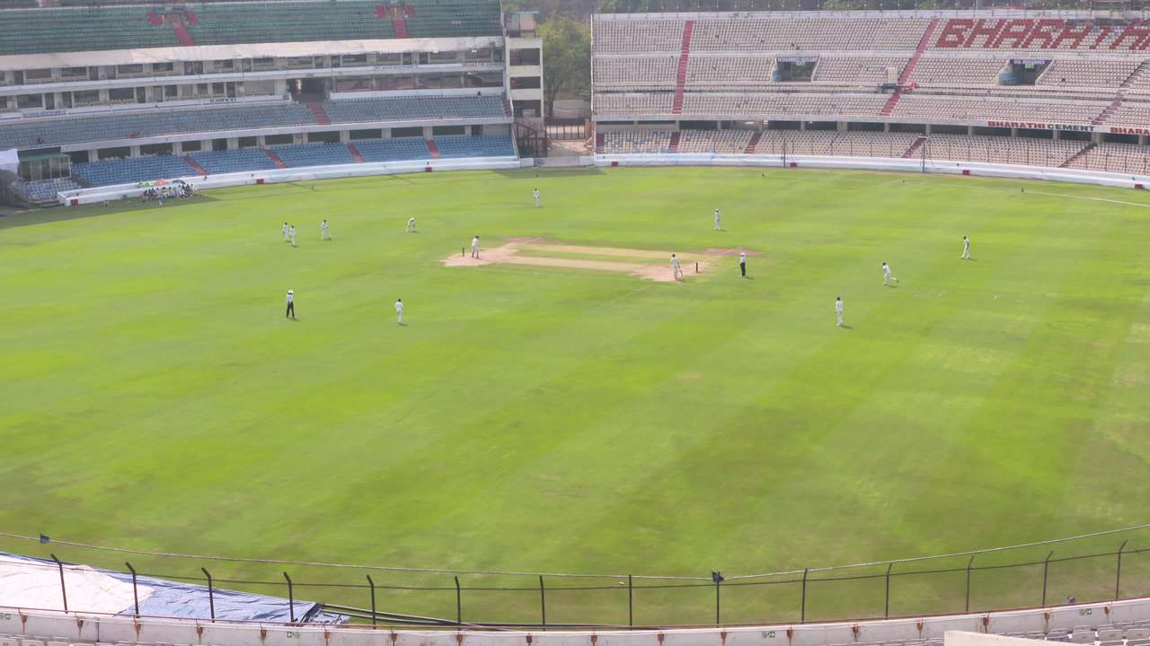 Площадка для крикета пазл онлайн из фото