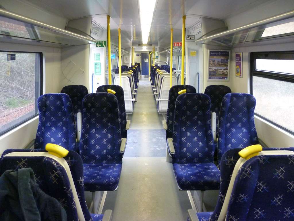 εσωτερικό τρένο παζλ online από φωτογραφία