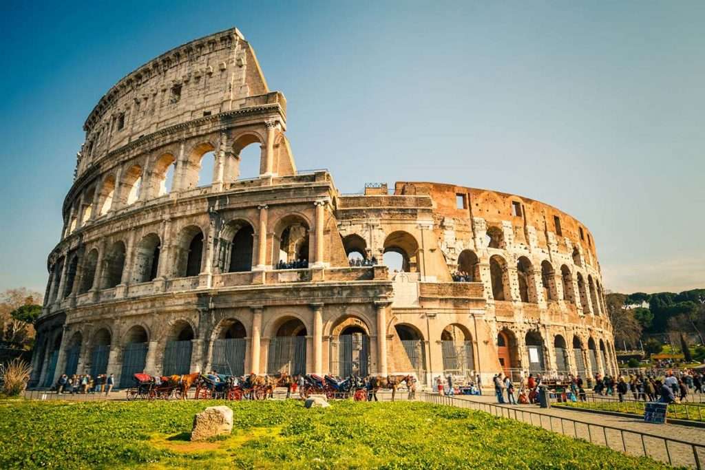 Colosseum pussel online från foto