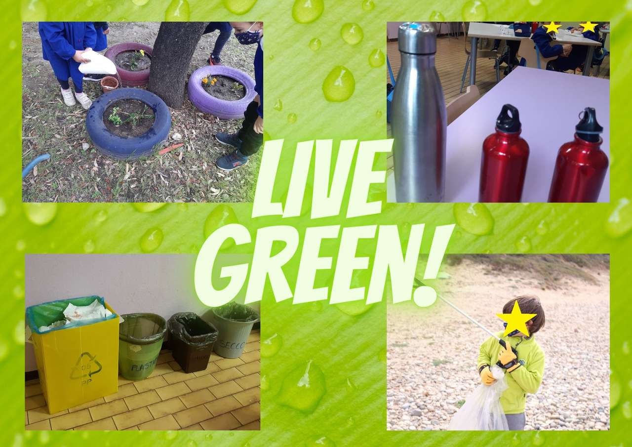 Live Green! Online-Puzzle