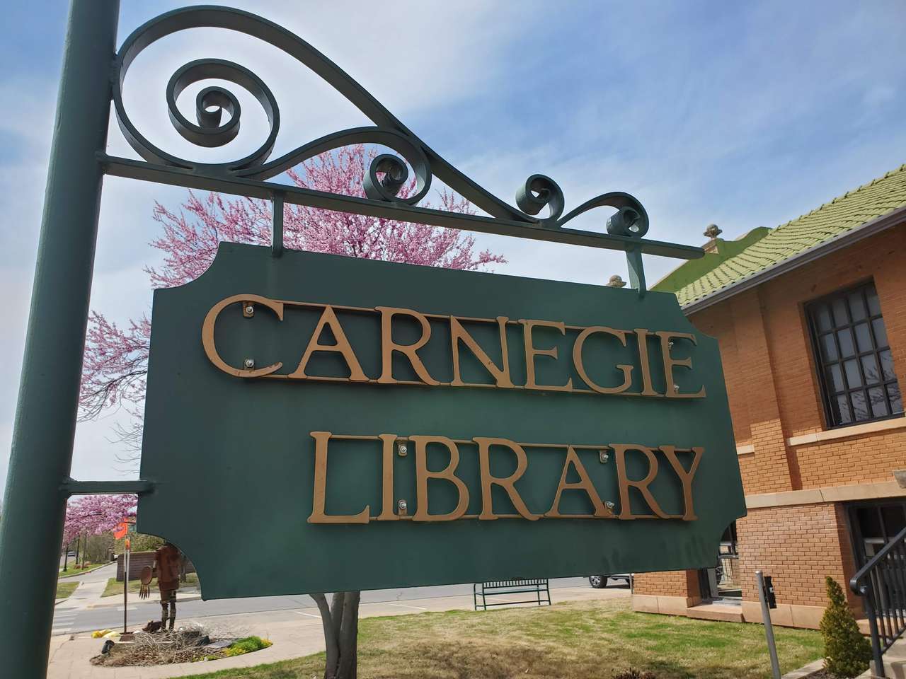 Βιβλιοθήκη Carnegie παζλ online από φωτογραφία