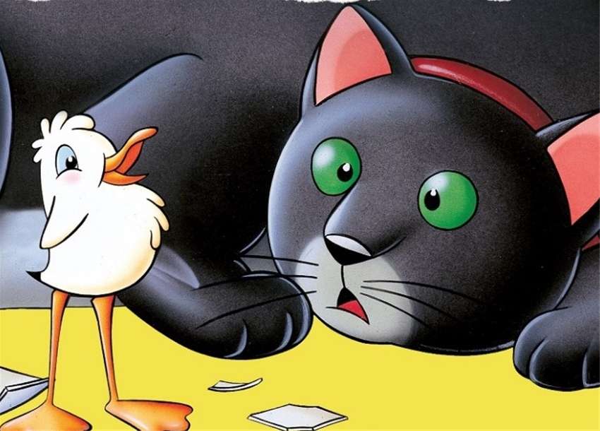 Der Gabbianella und die Katze Online-Puzzle