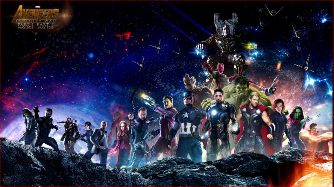 Avengers pussel online från foto
