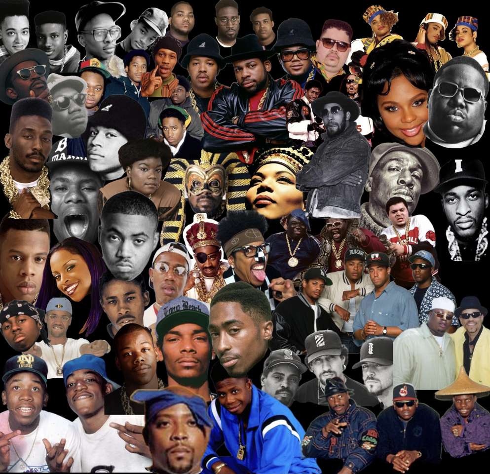Puzzle de ícones de rap puzzle online