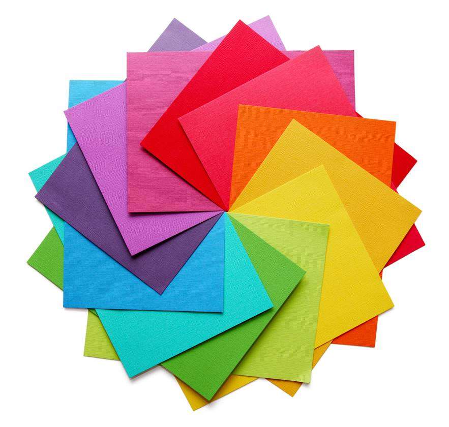 Circle of colors puzzle online from photo