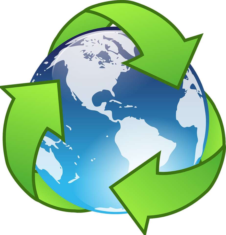 Рециклиране онлайн пъзел от снимка