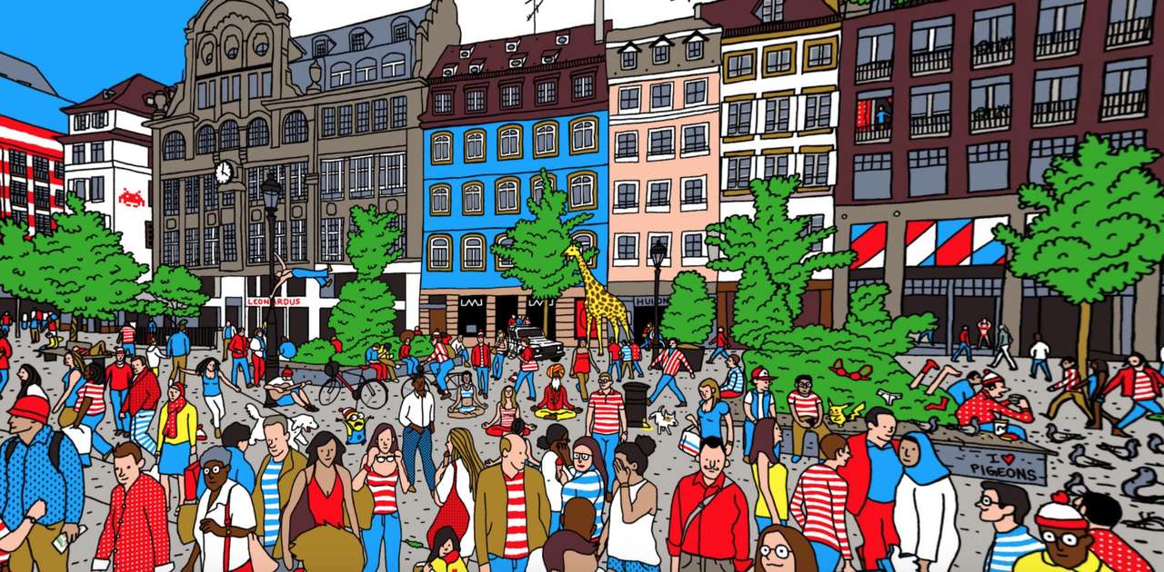 C Camp Găsiți Waldo puzzle online