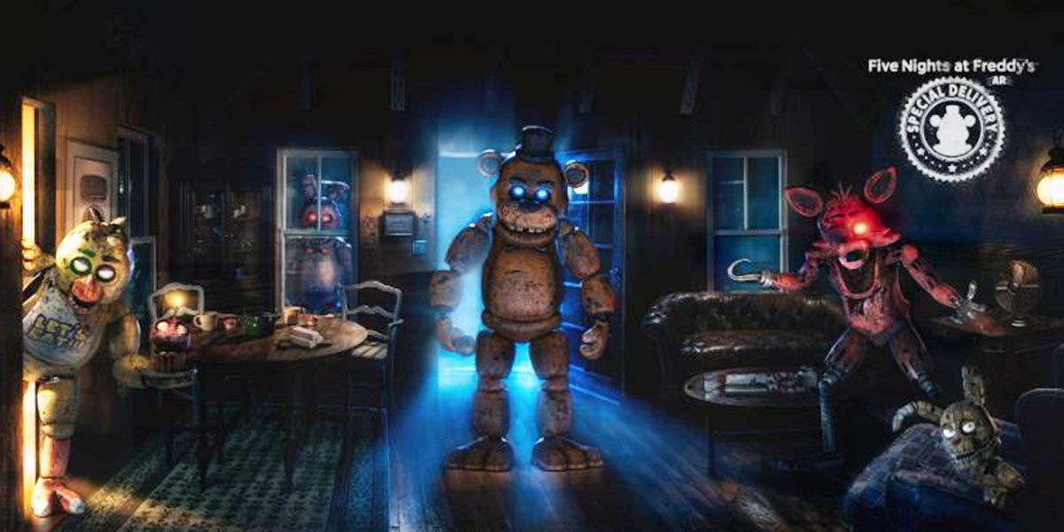 Pět nocí u Freddyho online puzzle