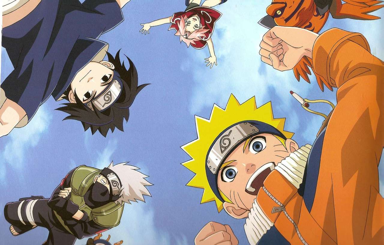 Naruto anime obraz puzzle