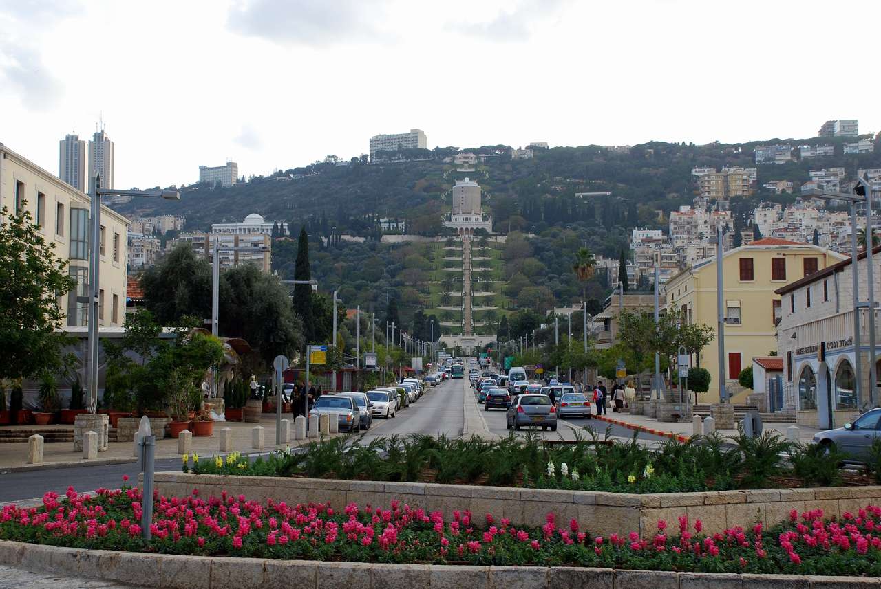 Haifa City pussel online från foto