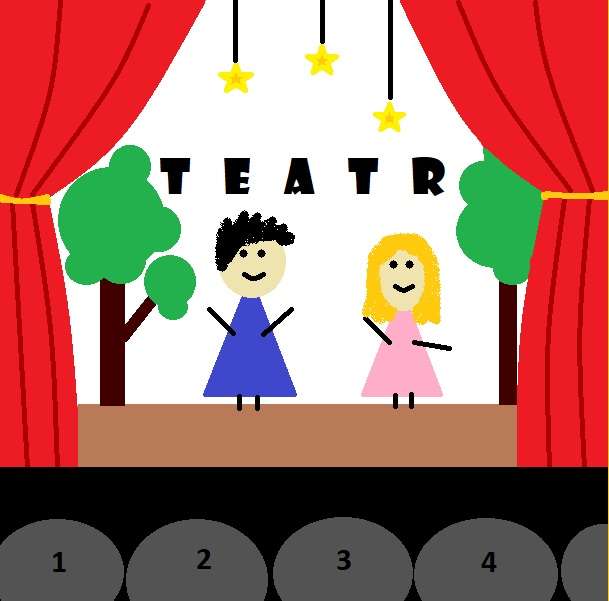 In the theatre puzzle online from photo