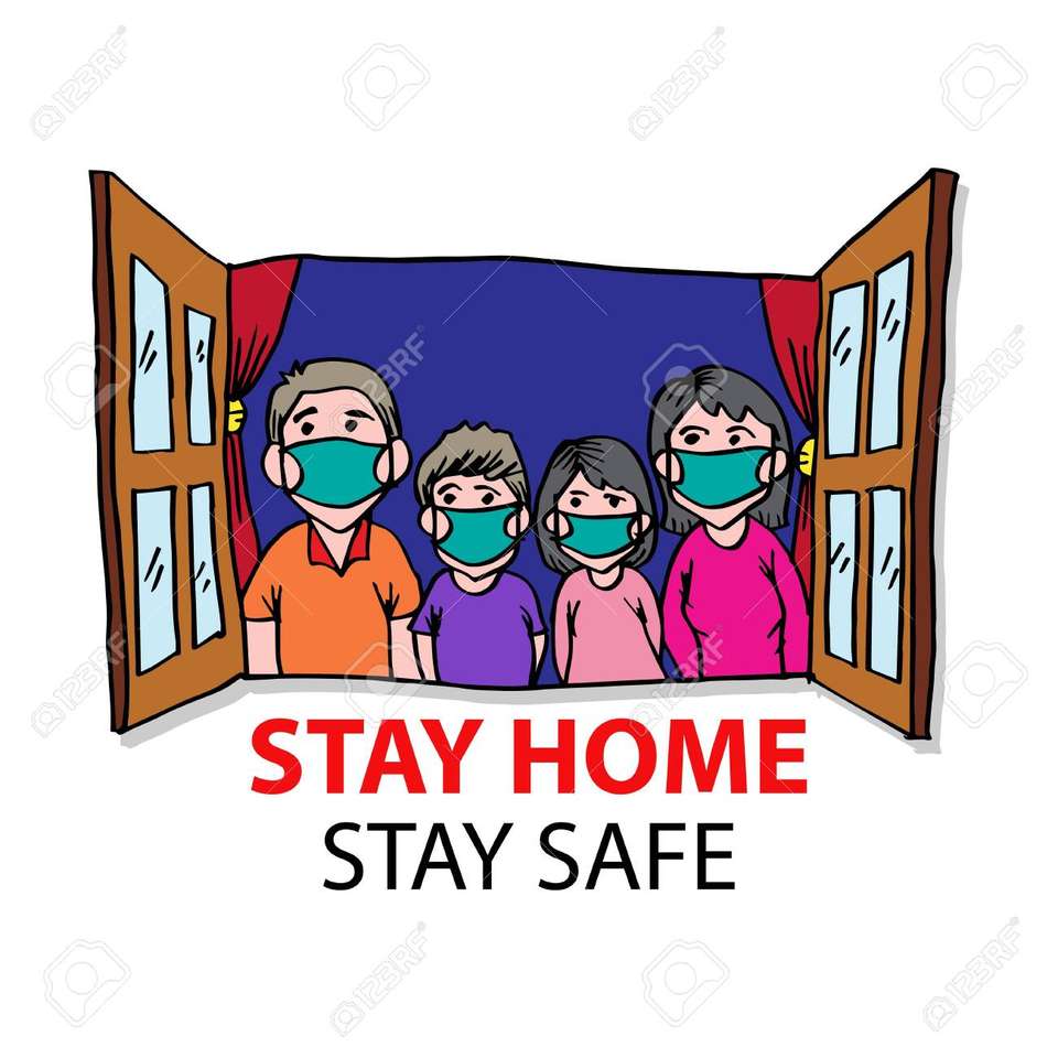 Stay home puzzle online from photo