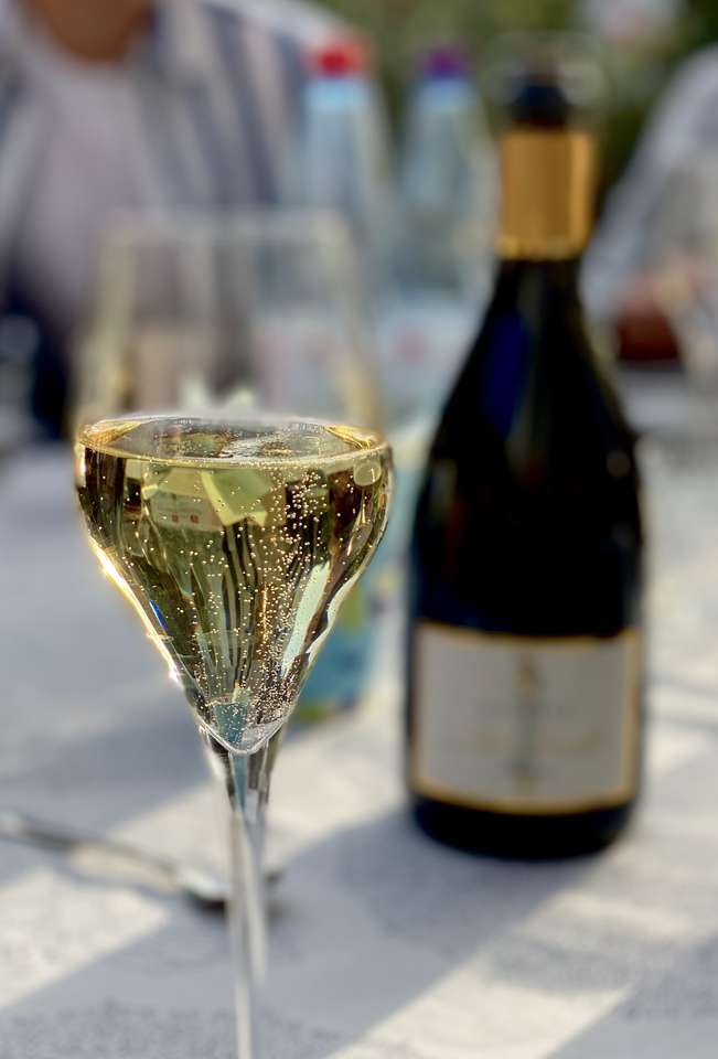 WELCOME WITH PROSECCO puzzle online from photo