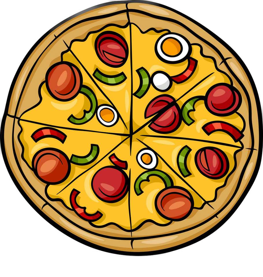 pizza................ puzzle online a partir de fotografia