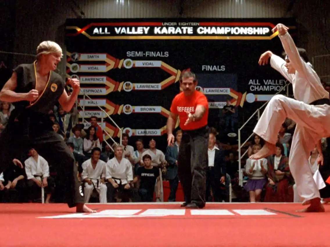 Test Karate Kid. Online-Puzzle vom Foto