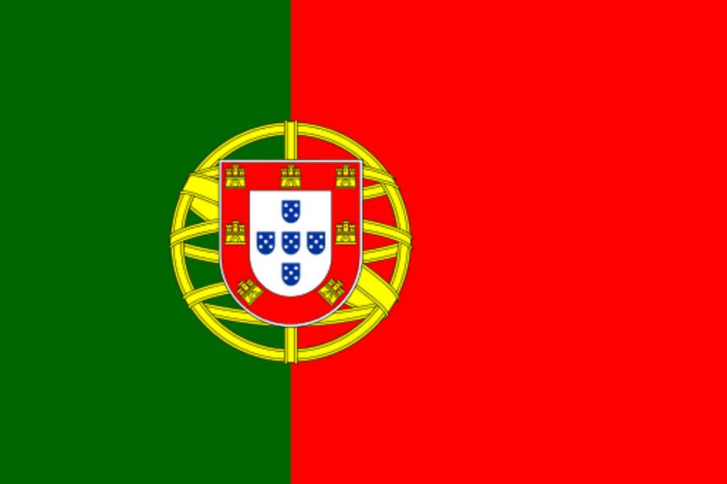vlag van portugal puzzel online van foto