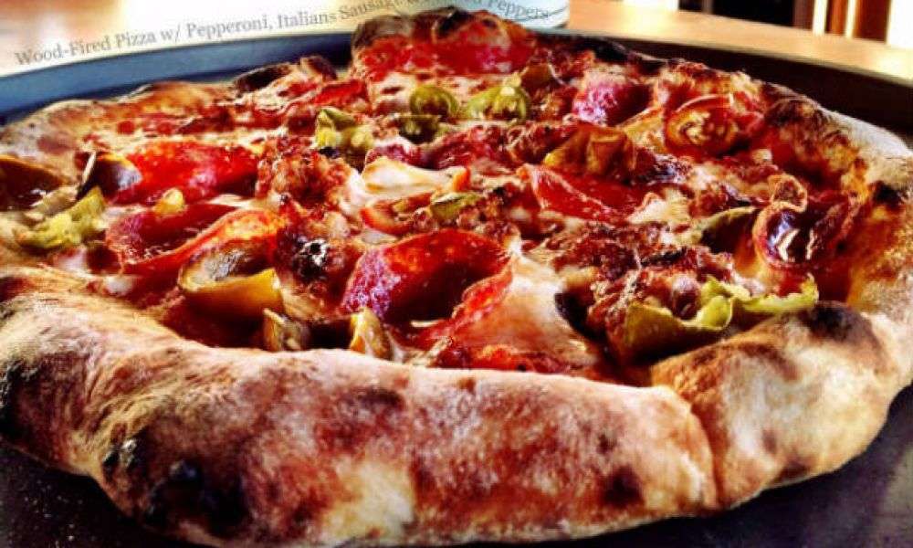 Underbar Pizza pussel online från foto