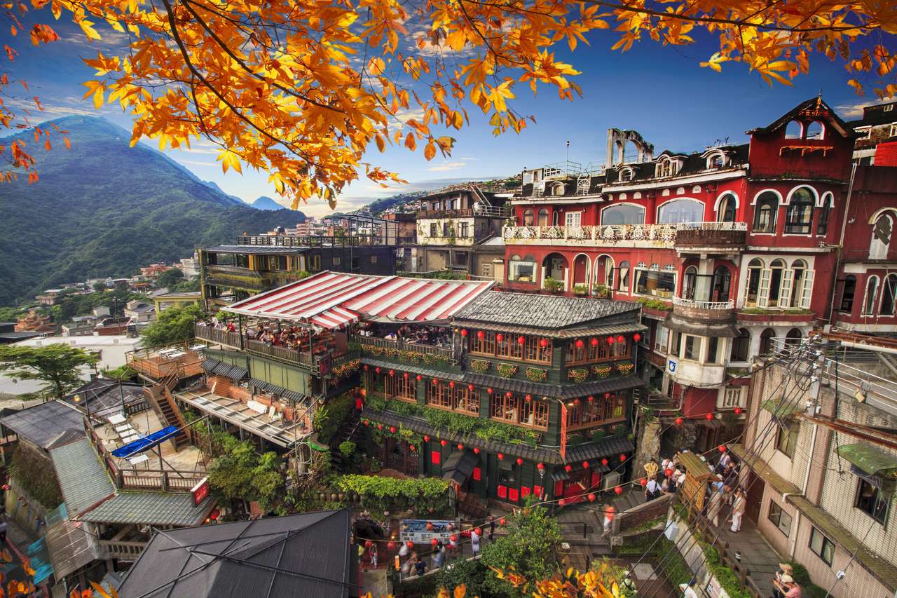 The Jiufen Taiwan online puzzle