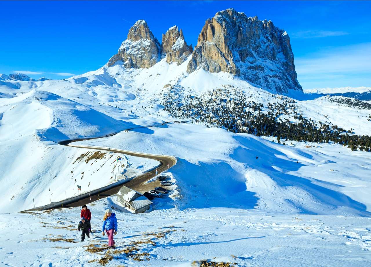 Sella Pass, Italy puzzle online from photo