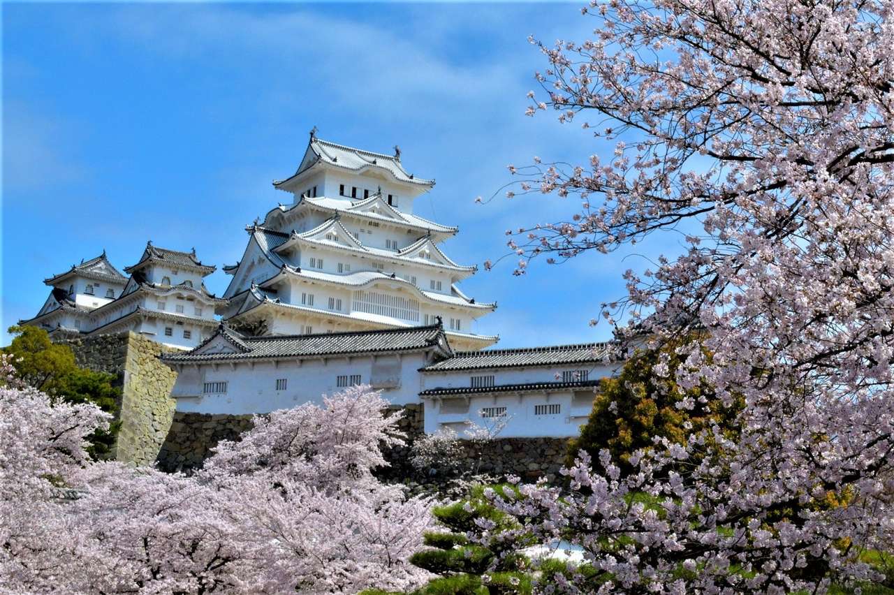 Slott i Japan pussel online från foto