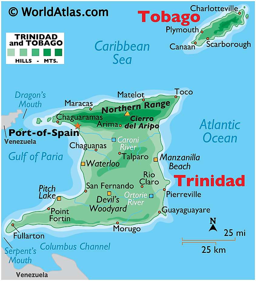 Trinidad and Tobago puzzle online from photo