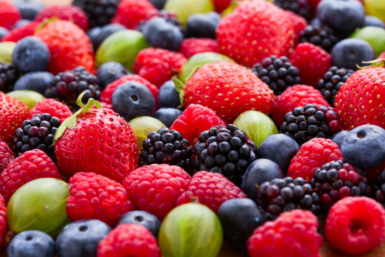 Delicious berries online puzzle
