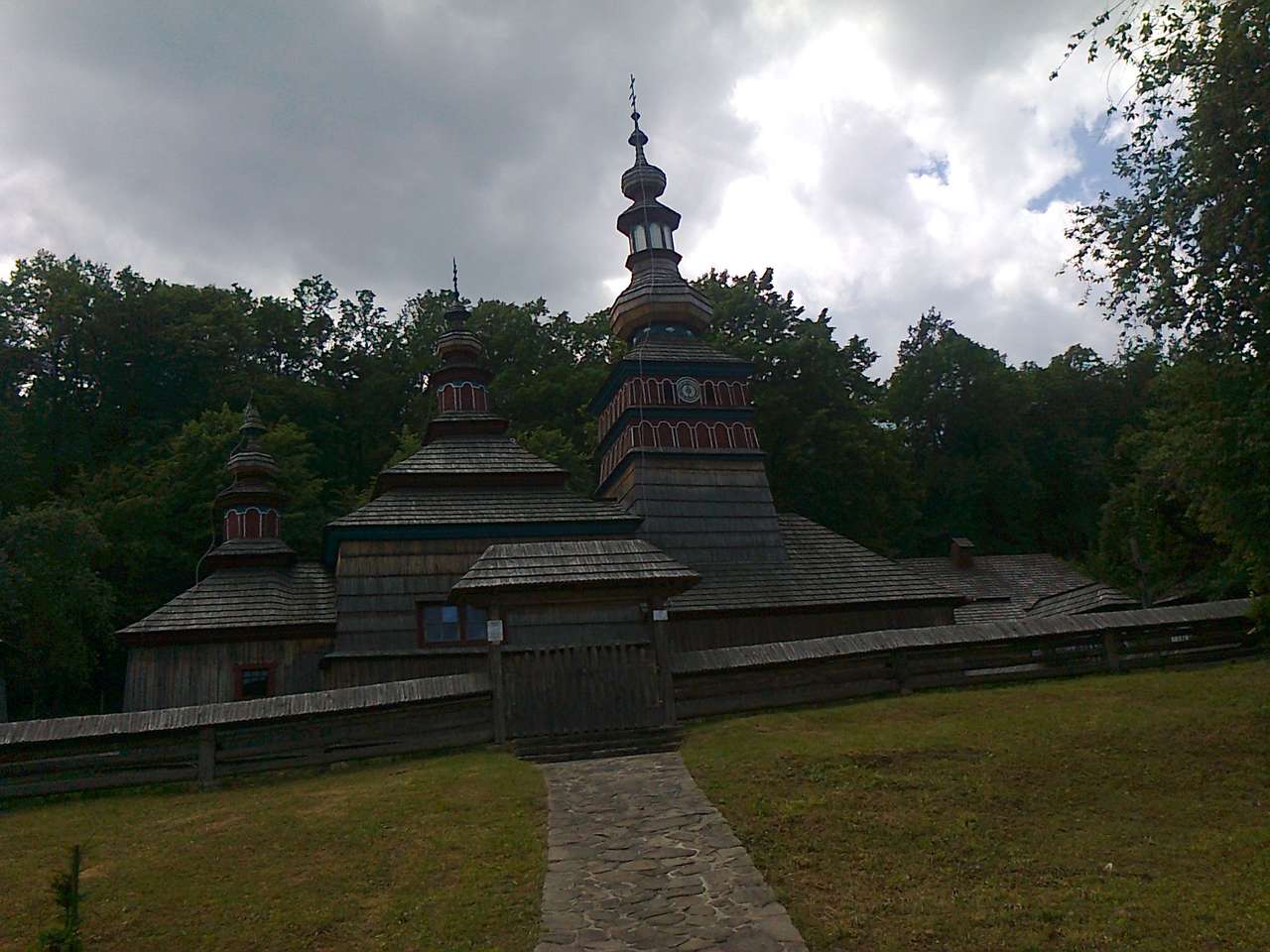 Ortodox templom - Bardejowskie Kupele online puzzle
