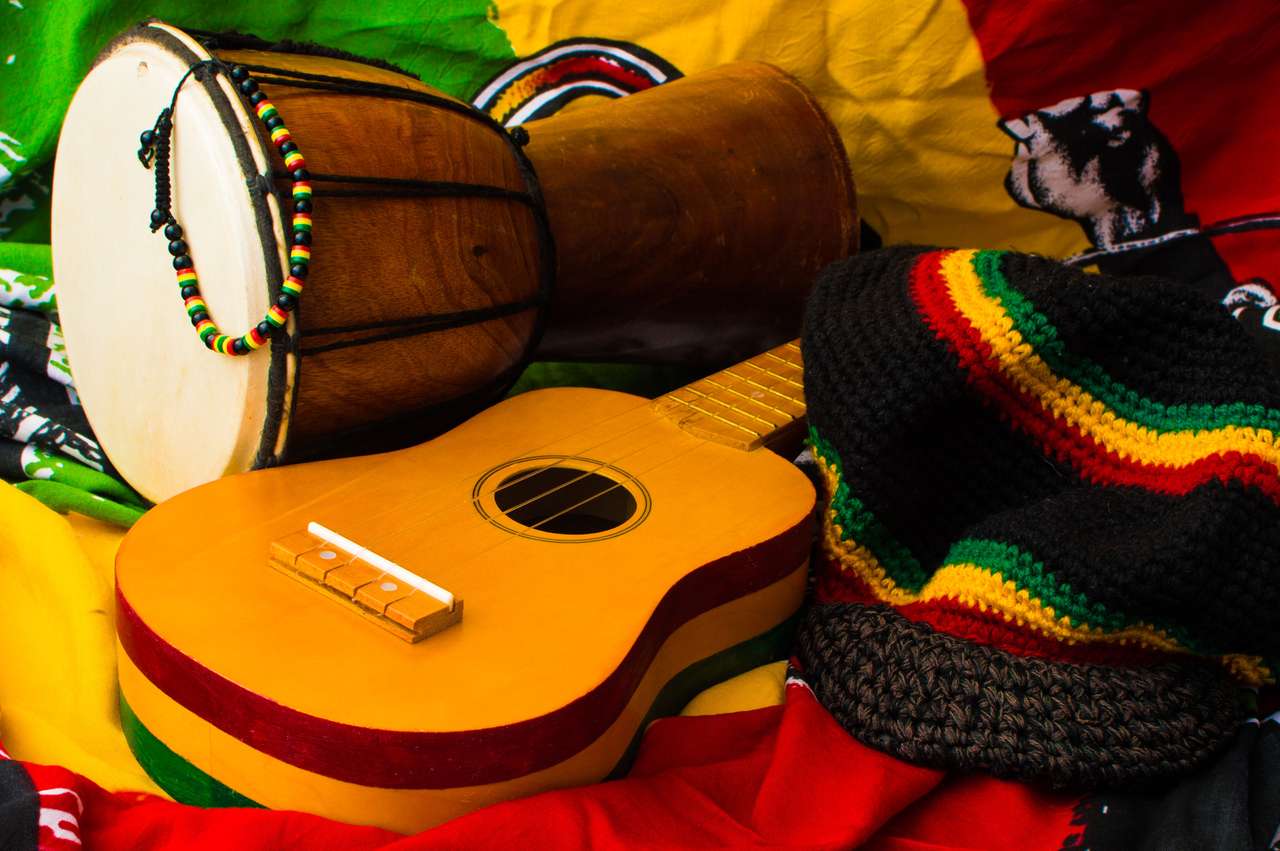 reggae vibes puzzel online van foto