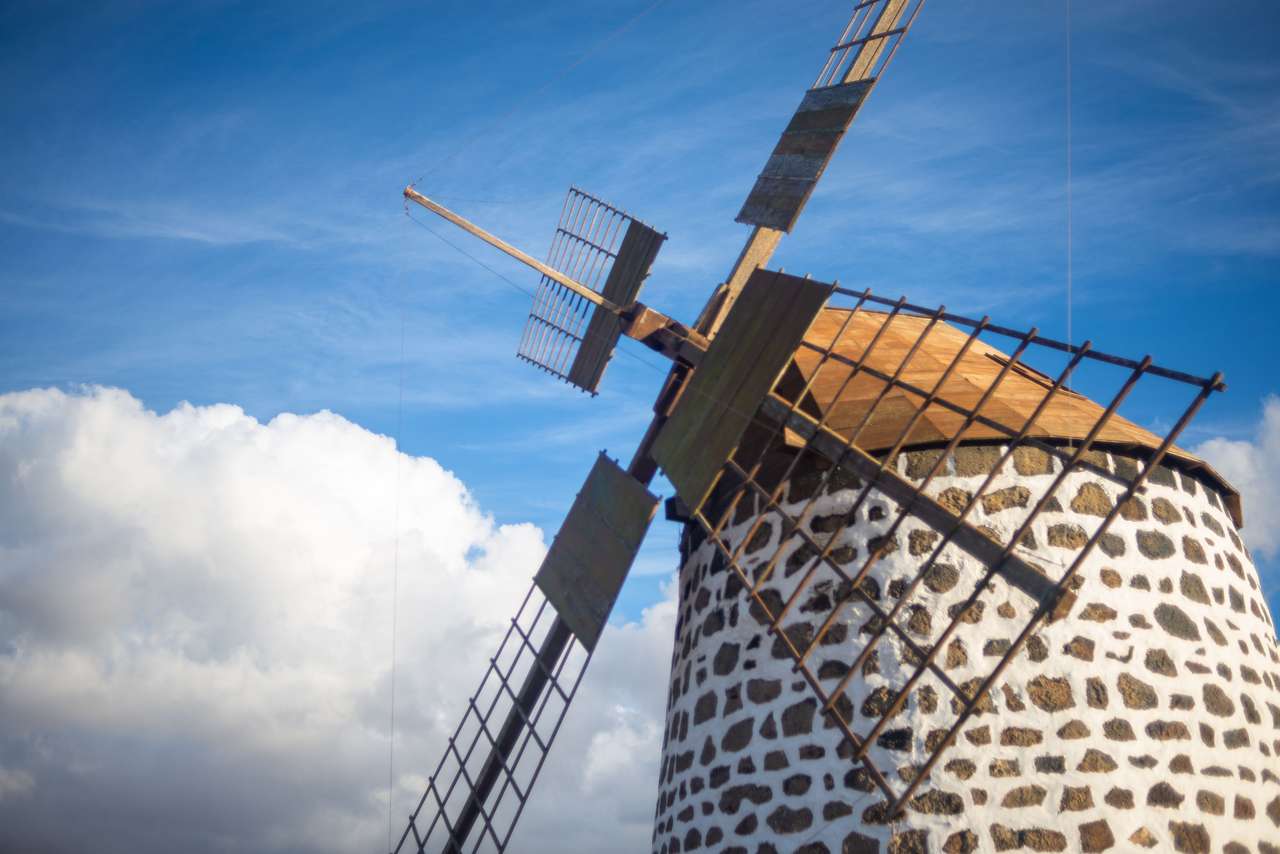 moulin à vent de Fuerteventura puzzle en ligne