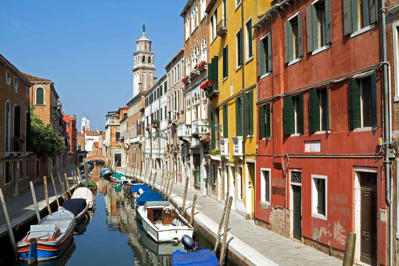 Канал във Венеция онлайн пъзел