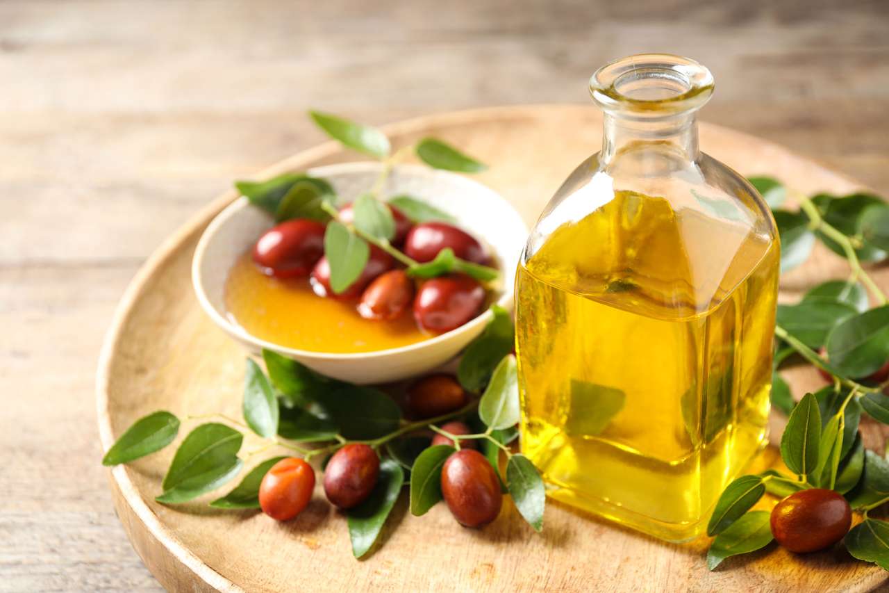 jojoba oil puzzle online from photo