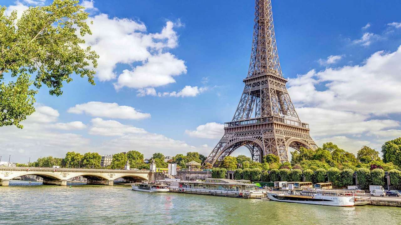 Torre Eiffel puzzle online a partir de fotografia