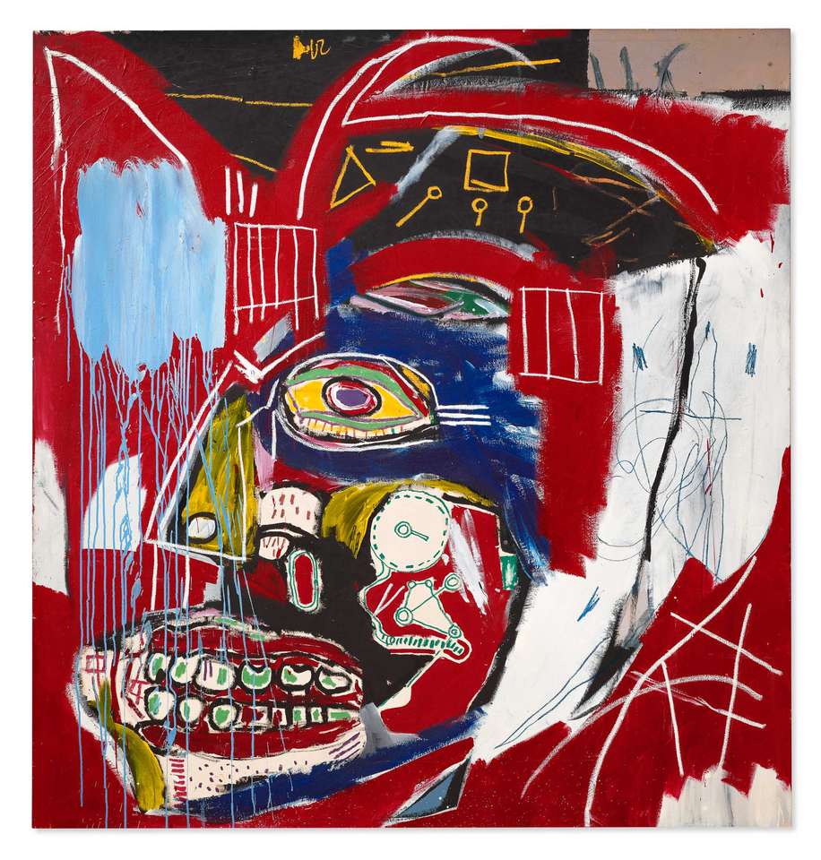 Basquiatic Painting puzzle online from photo