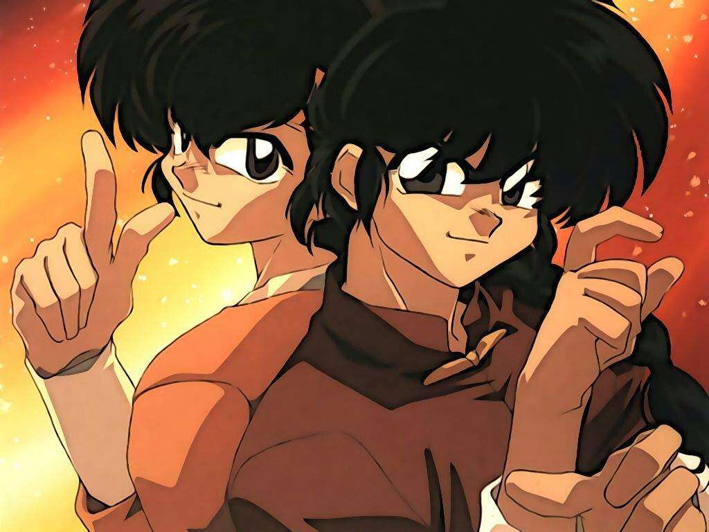 Ranma & Ryoga puzzle online from photo