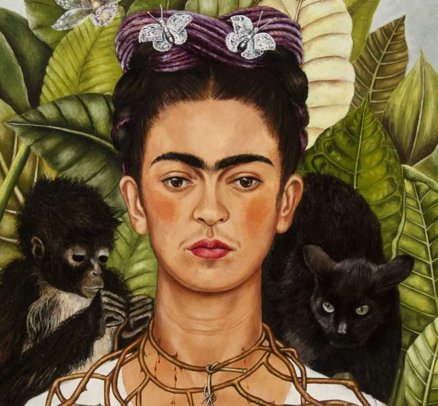 Frida Kahlo pussel online från foto