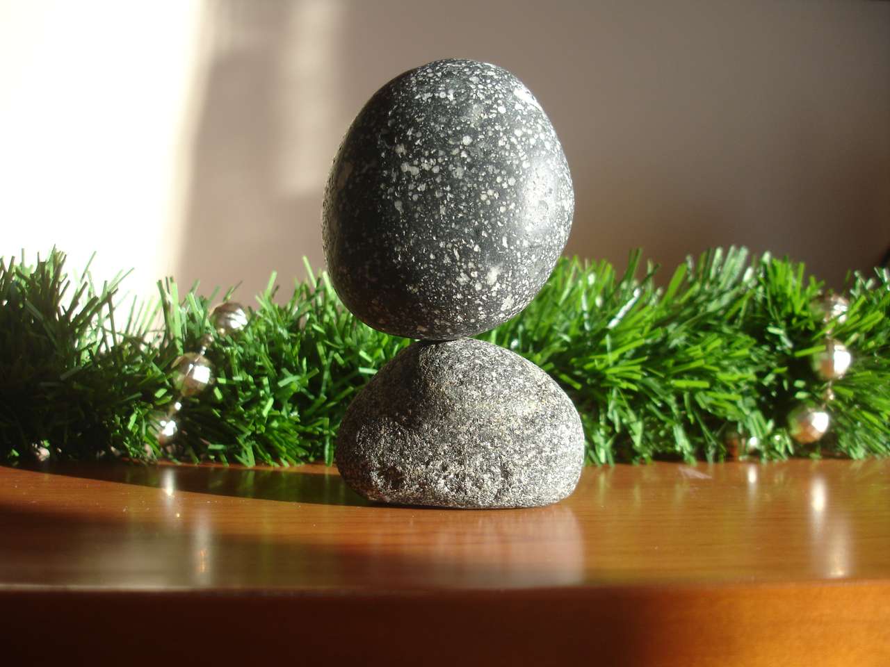 Zen πέτρες παζλ online από φωτογραφία