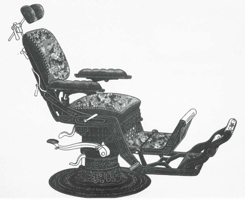 историческое стоматологическое кресло пазл онлайн из фото