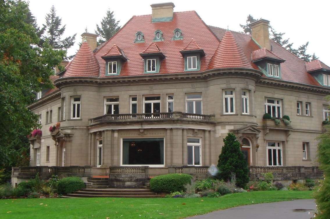 Pittock mansion παζλ online από φωτογραφία