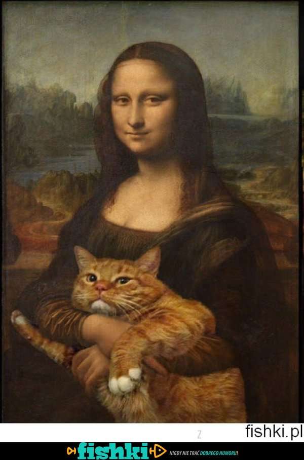 Lady with a female cat puzzle online from photo
