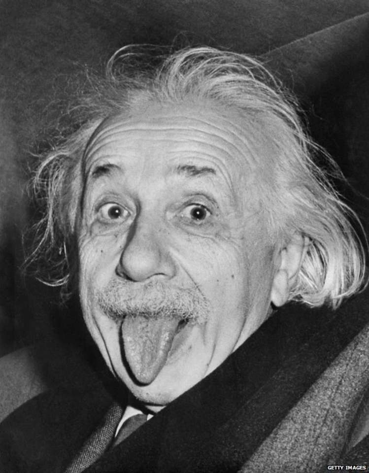 Einstein puzzel online van foto