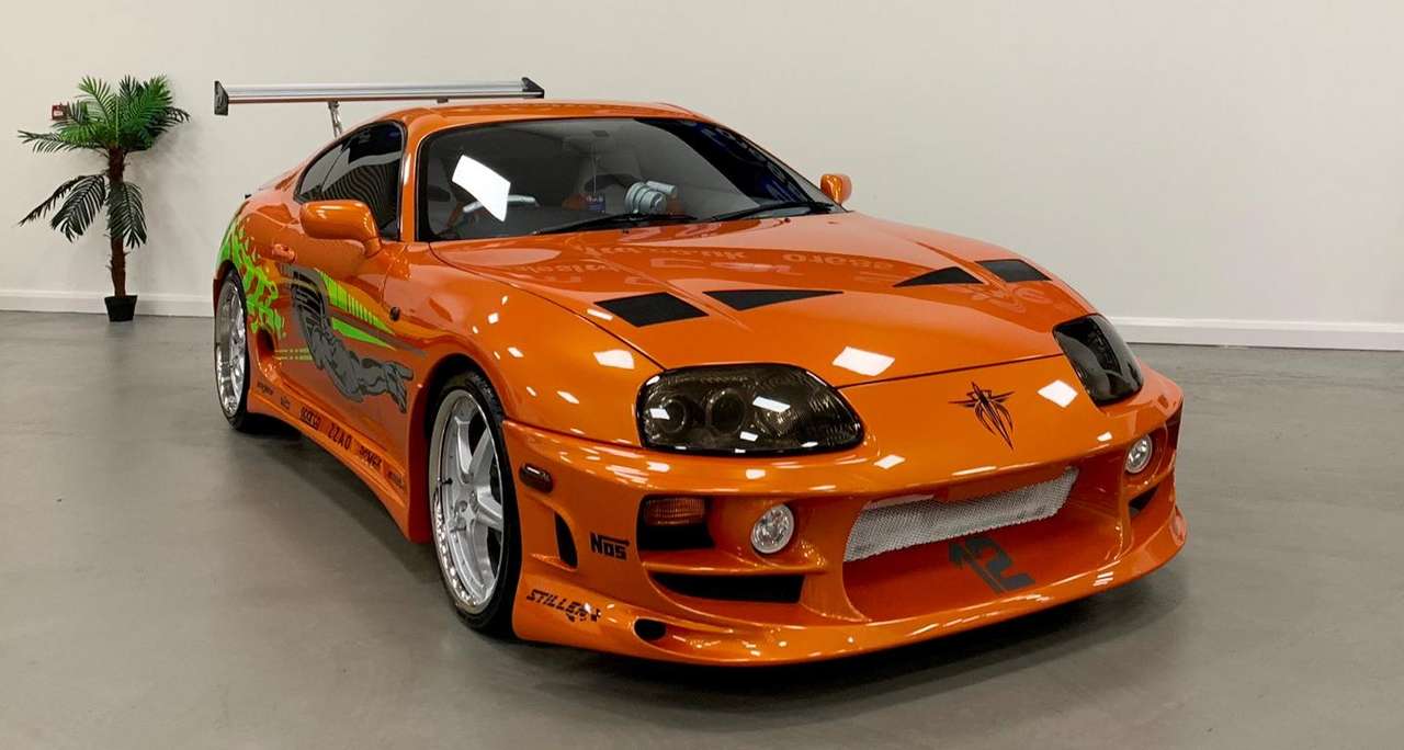 Toyota SUPRA MK4 puzzle online from photo