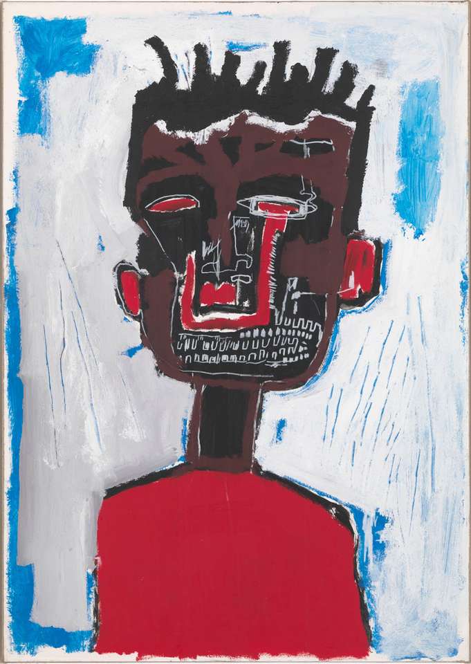 Basquiatisk målning Pussel online