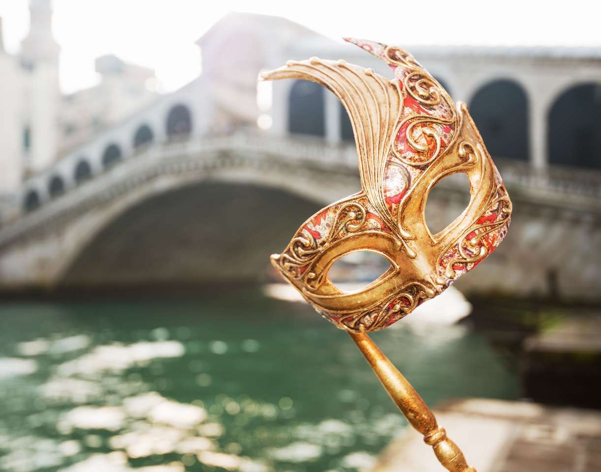 Карнавал във Венеция, Италия онлайн пъзел