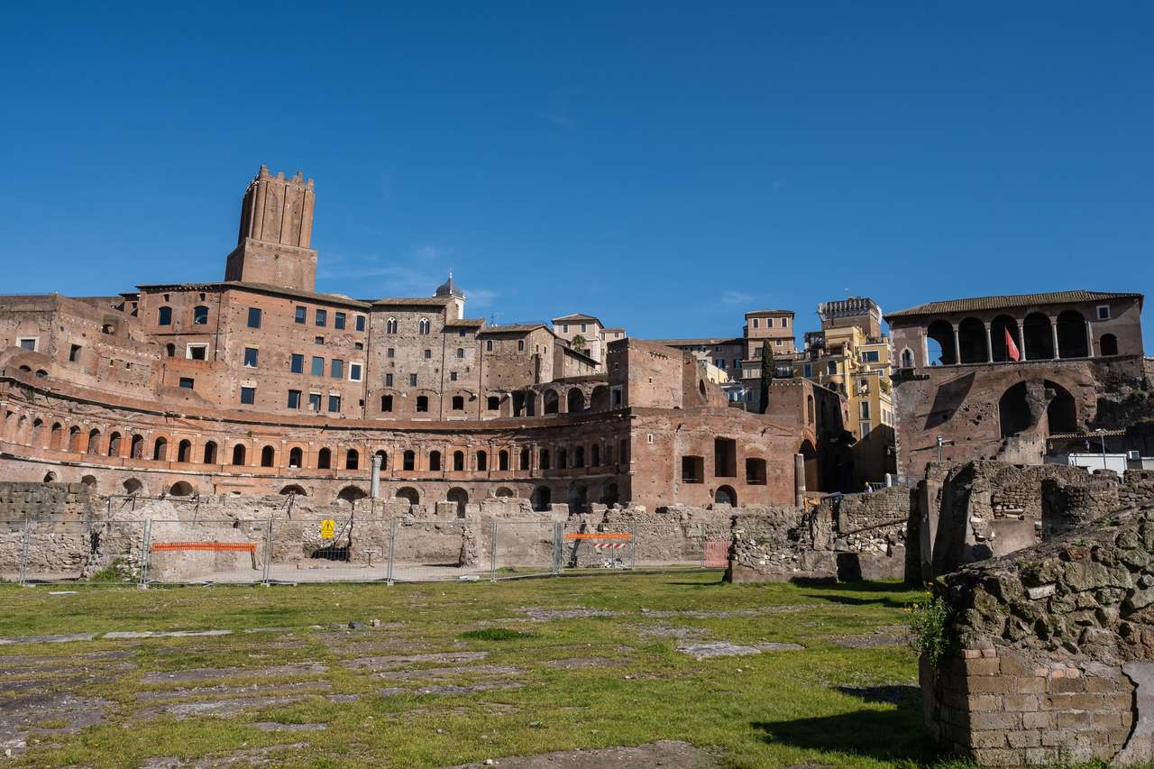Fori Imperiali, Řím, Lazio, Itálie puzzle online z fotografie