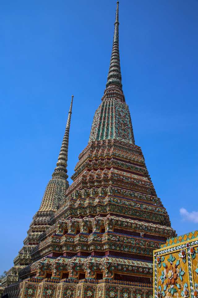 Wat Pho Temple, Bangkok, Thaïlande puzzle en ligne
