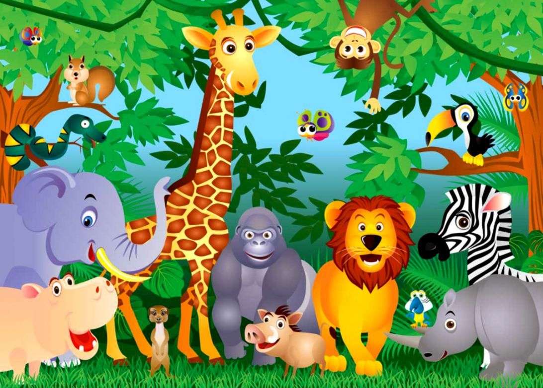 Animal puzzle puzzle online from photo