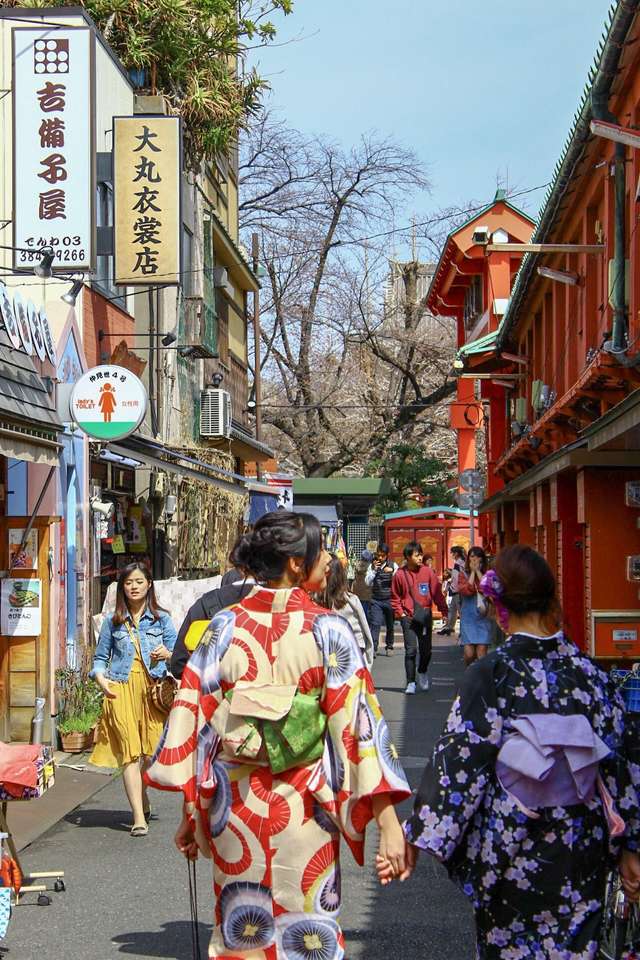 Japan resa pussel online från foto